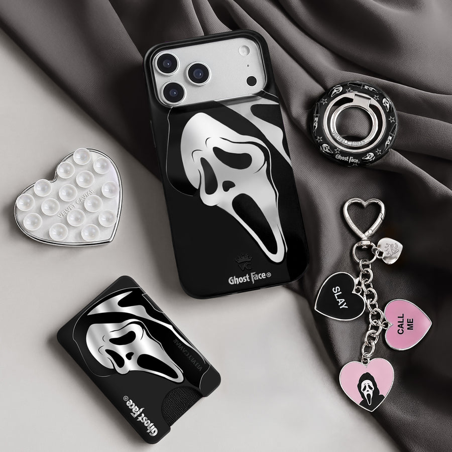 Ghost Face Killer Chrome iPhone Case lifestyle