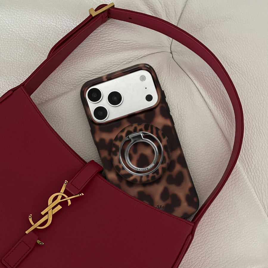 It Girl Leopard iPhone Case lifestyle