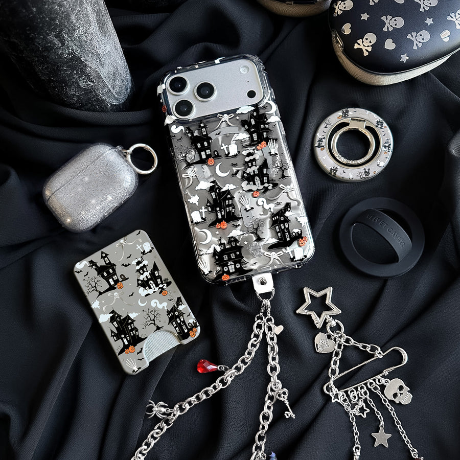 Haunted Houses iPhone Case lifestyle