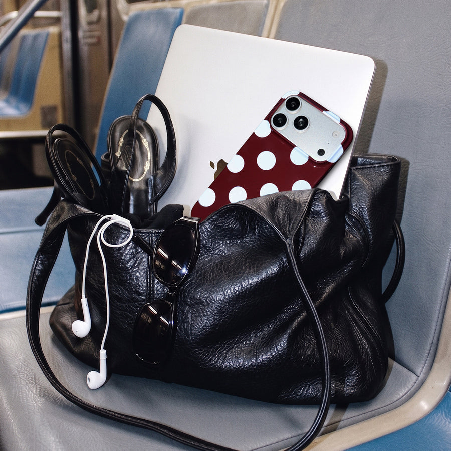 Coco Polka Dot iPhone Case lifestyle
