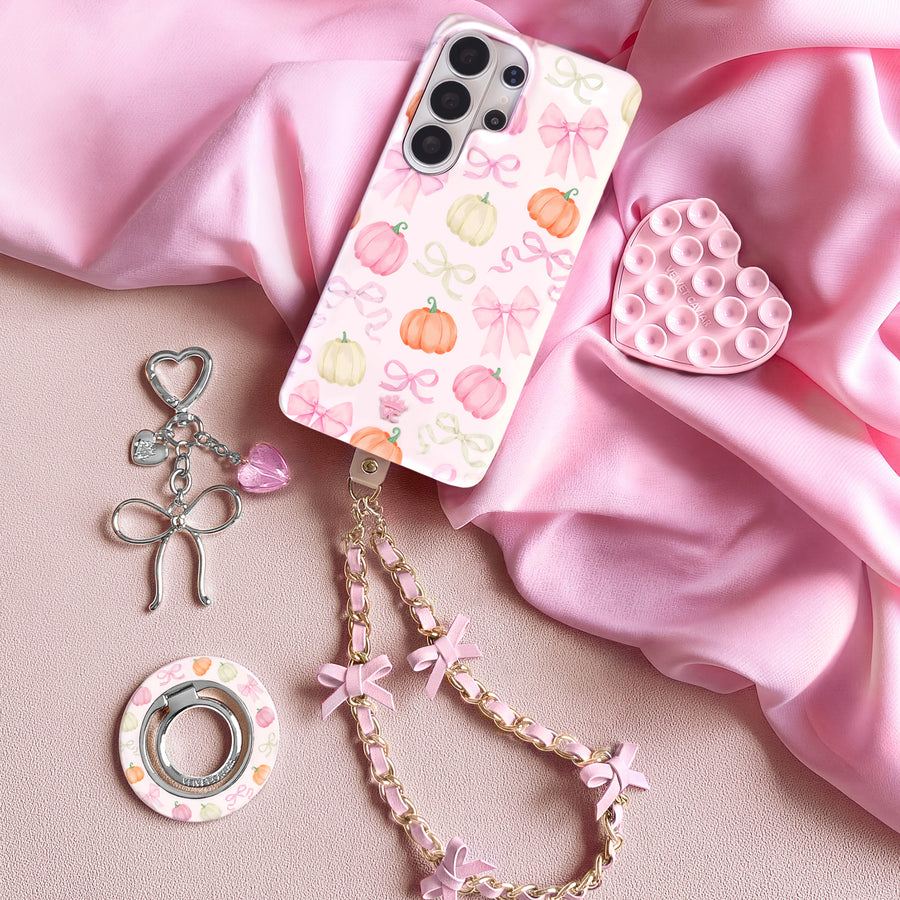Pink Pumpkin Princess Samsung Case lifestyle