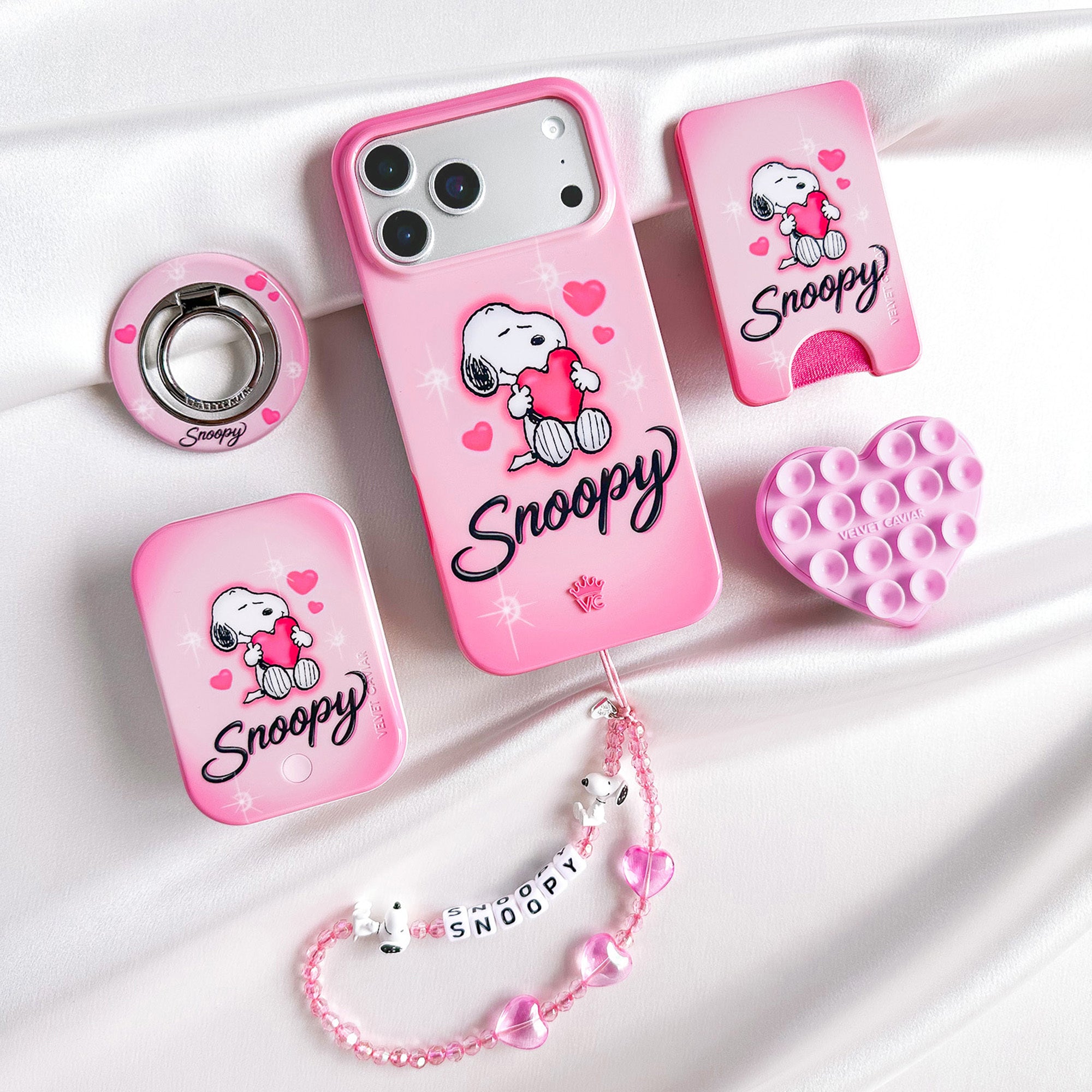 Velvet Caviar Snoopy Be Mine iPhone Case