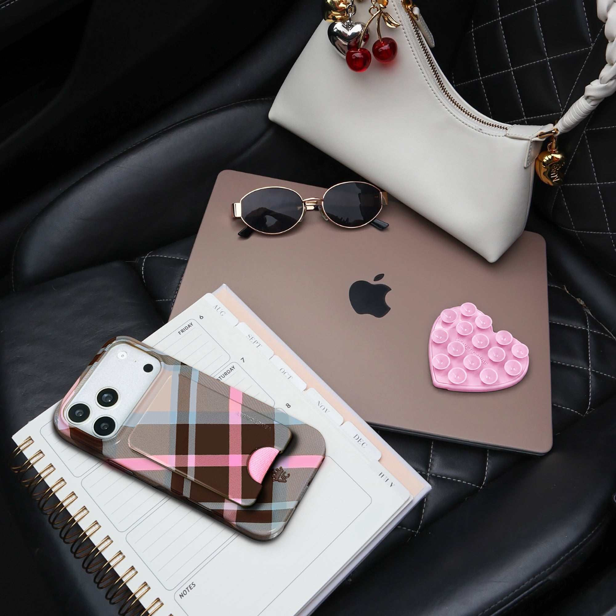 London Plaid MagSafe Wallet