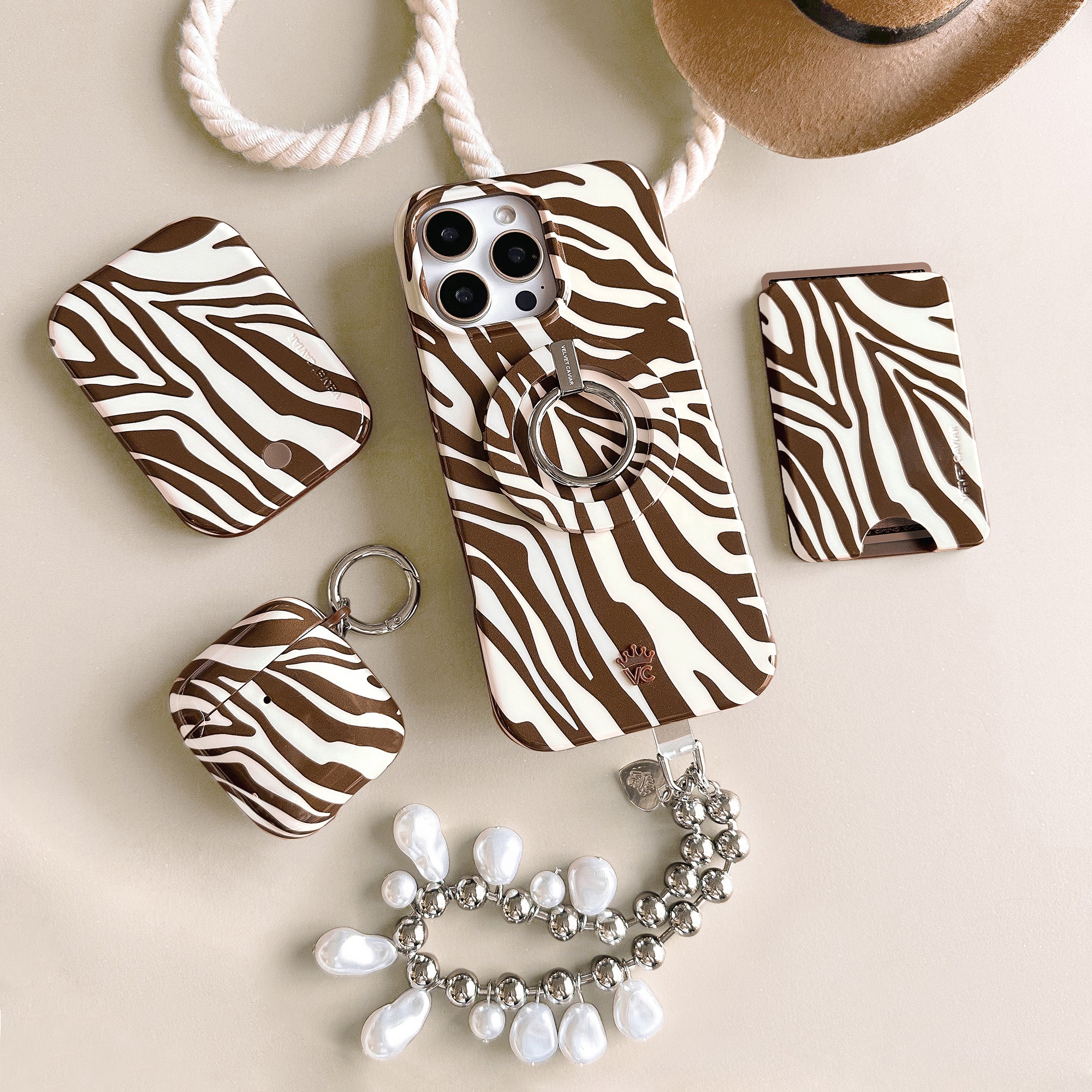 Coco Zebra iPhone Case
