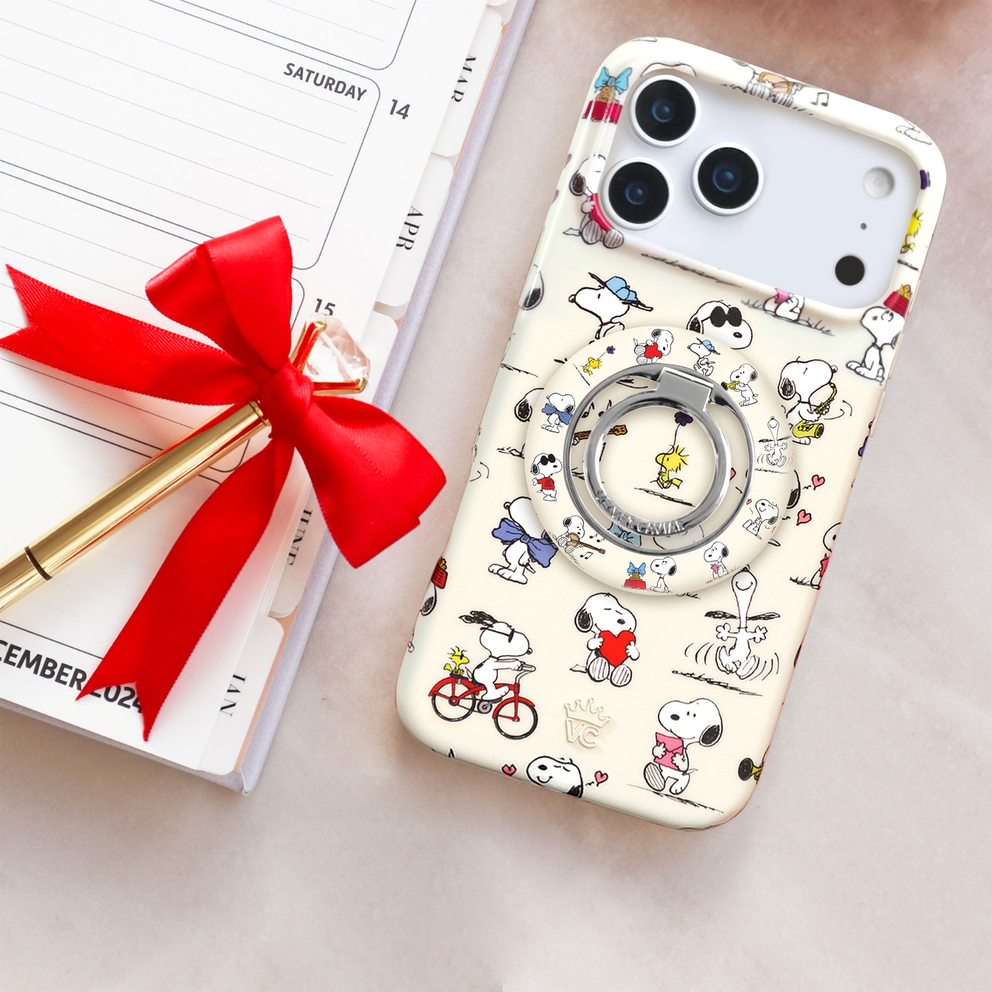 VELVET CAVIAR Snoopy Moods MagSafe Grip Ring - Thumbnail 5