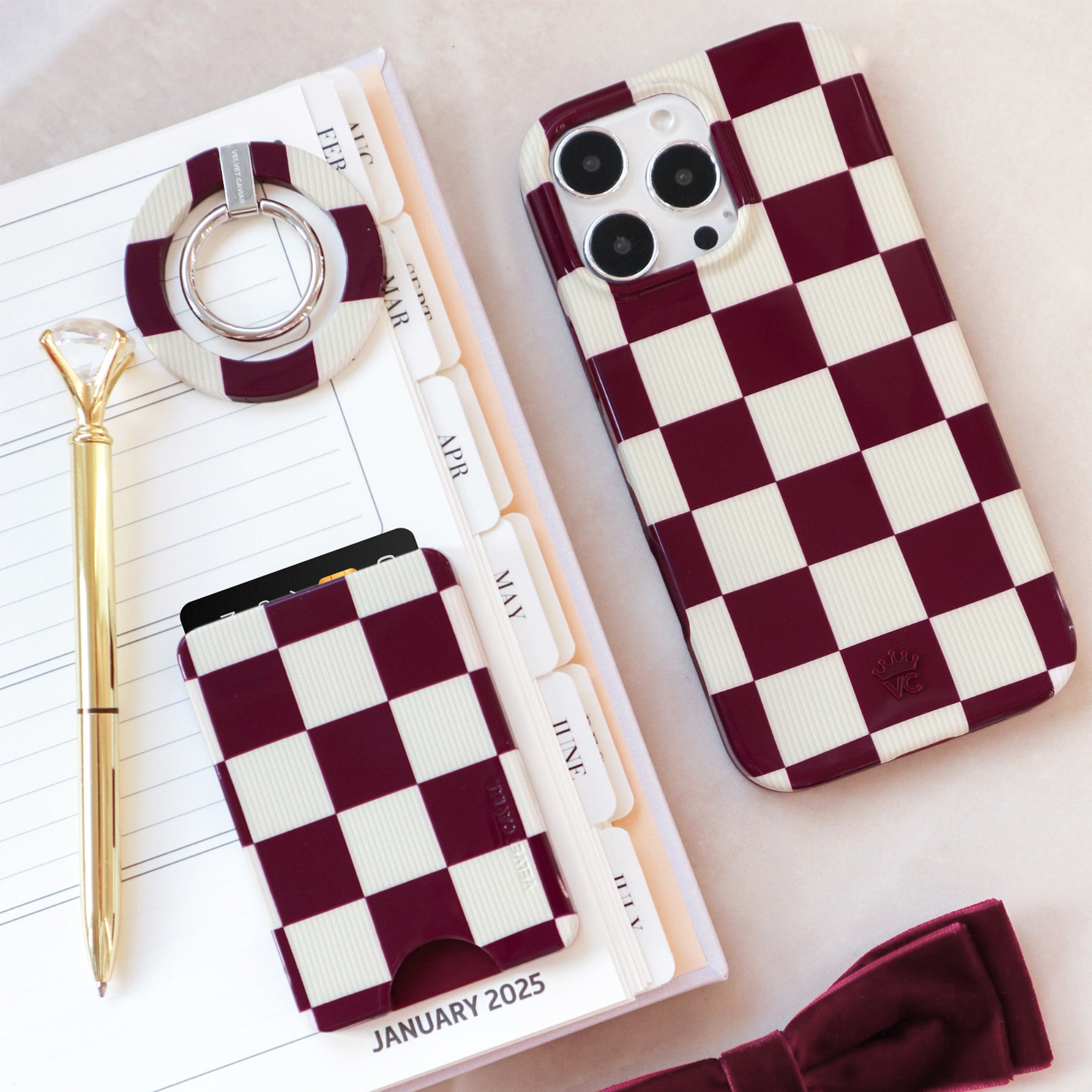 VELVET CAVIAR Vibe Checker Wallet