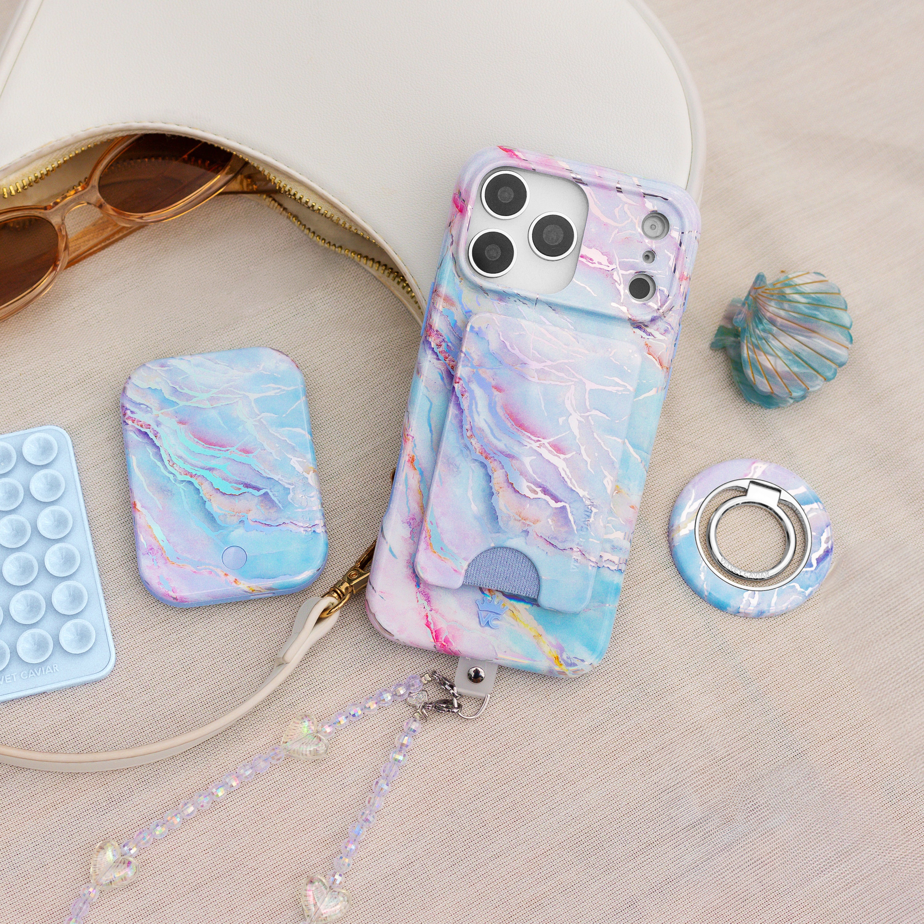 Holo Moonstone MagSafe Grip Ring