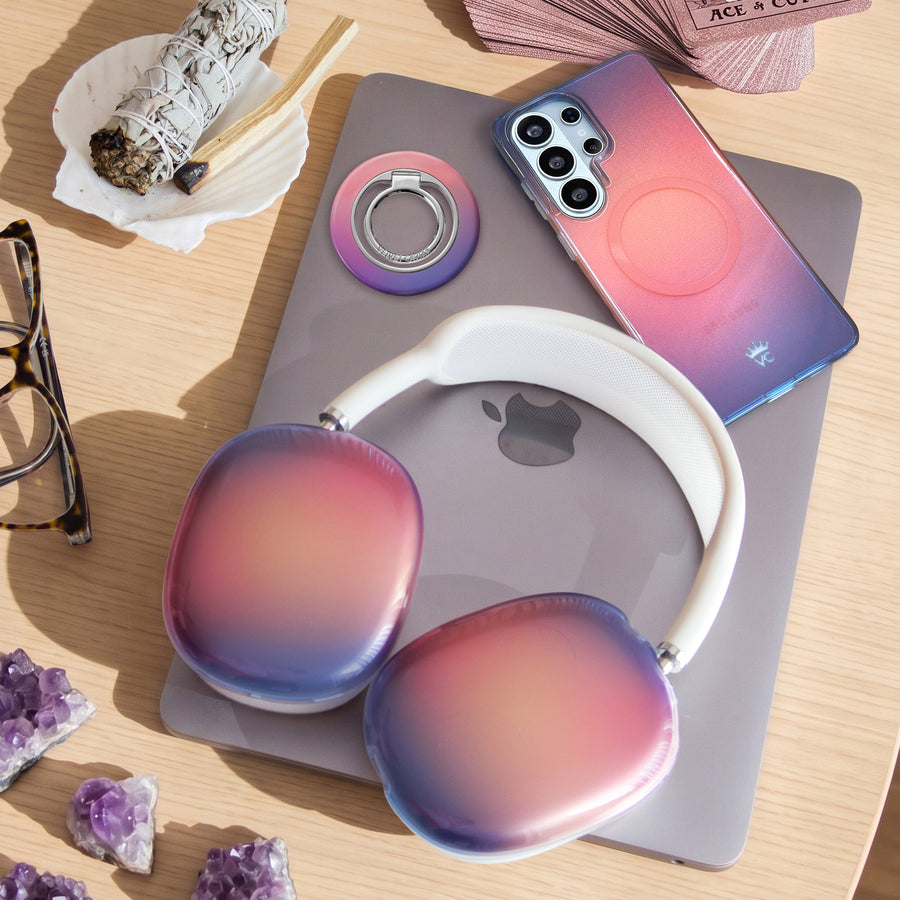 Sunset Glow Aura Samsung Case lifestyle