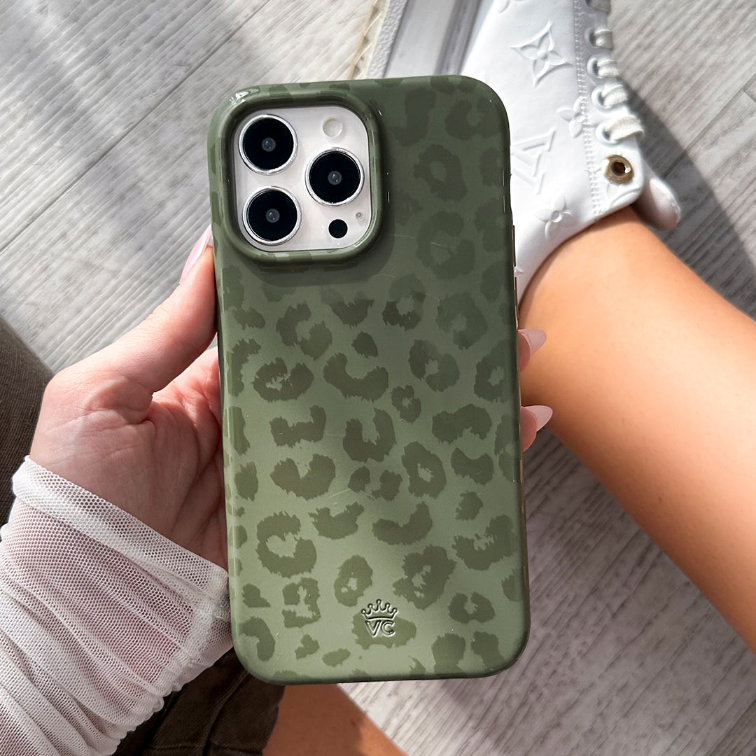 Olive Leopard iPhone Case Olive Leopard iPhone Case