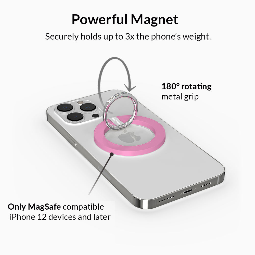 9 Pack Metal Ring Sticker, Wireless Charging Magnetic Ring Compatible with  iPhone 14/13/12/11/X/8 Pro/Pro Max, Galaxy S21 Car Phone Mount Holder