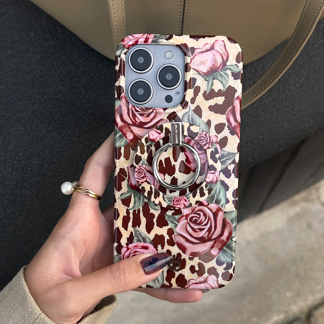 Rosy Leopard MagSafe Grip Ring - Thumbnail 5