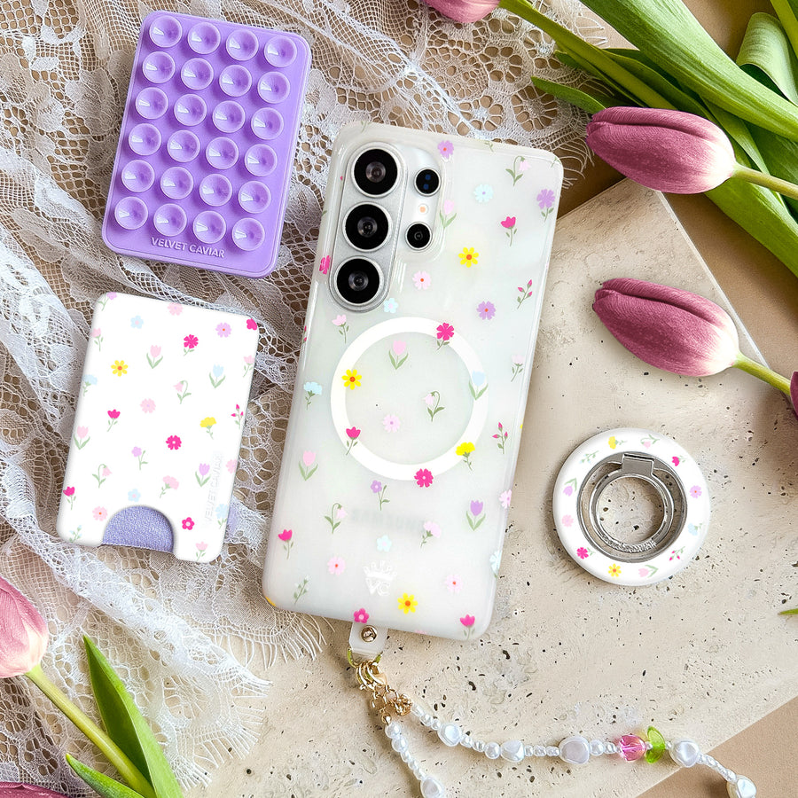 Dreamy Meadow Floral Samsung Case lifestyle
