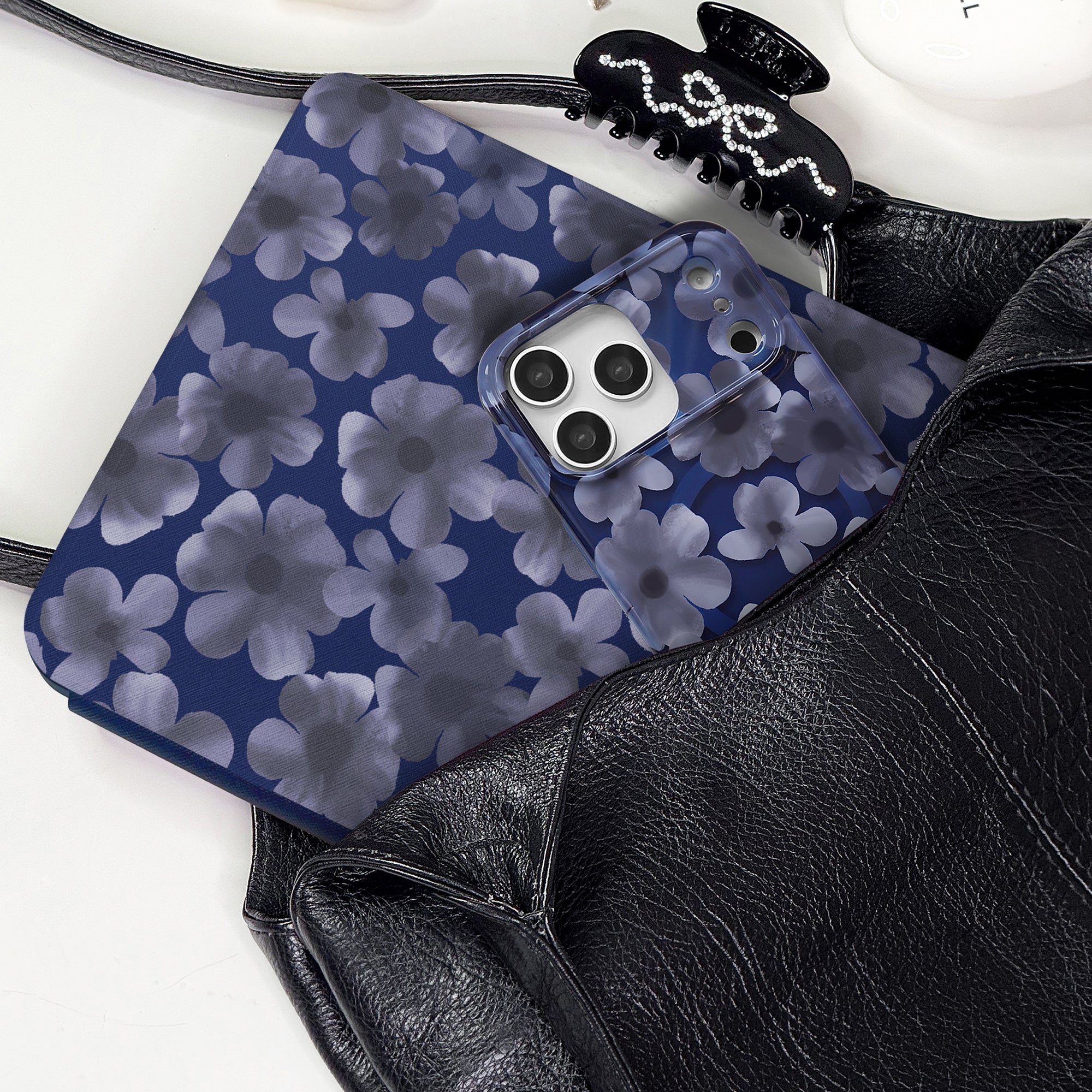 Midnight Blossom iPad Case