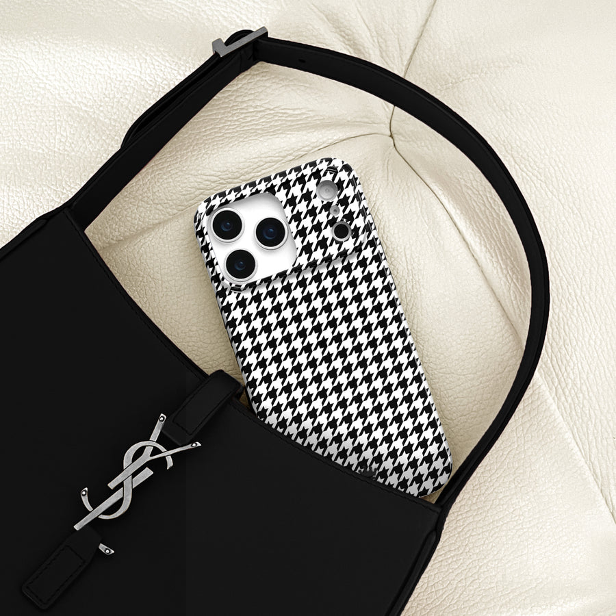 Houndstooth iPhone Case lifestyle