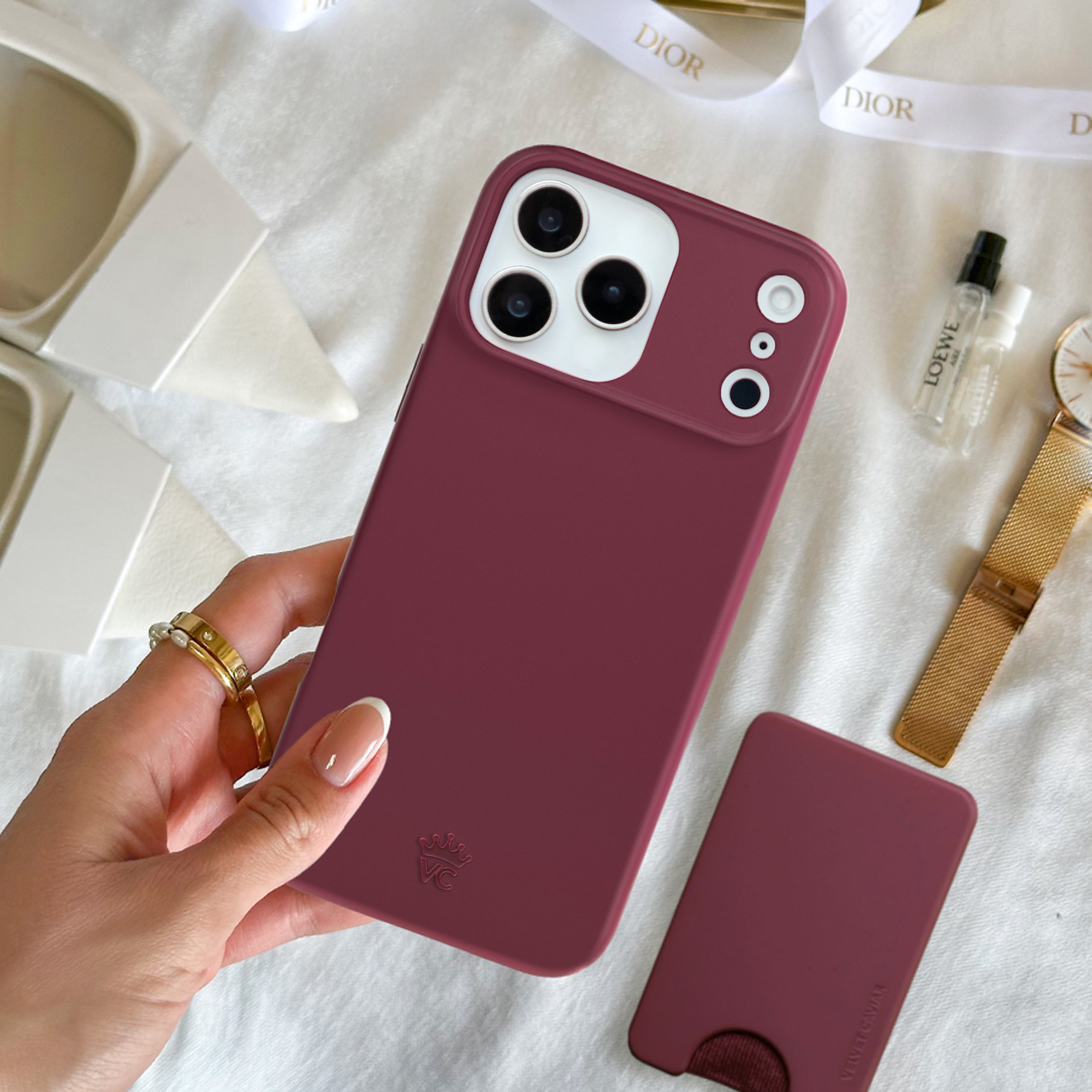 Burgundy 1990 Samsung Case - Main Image