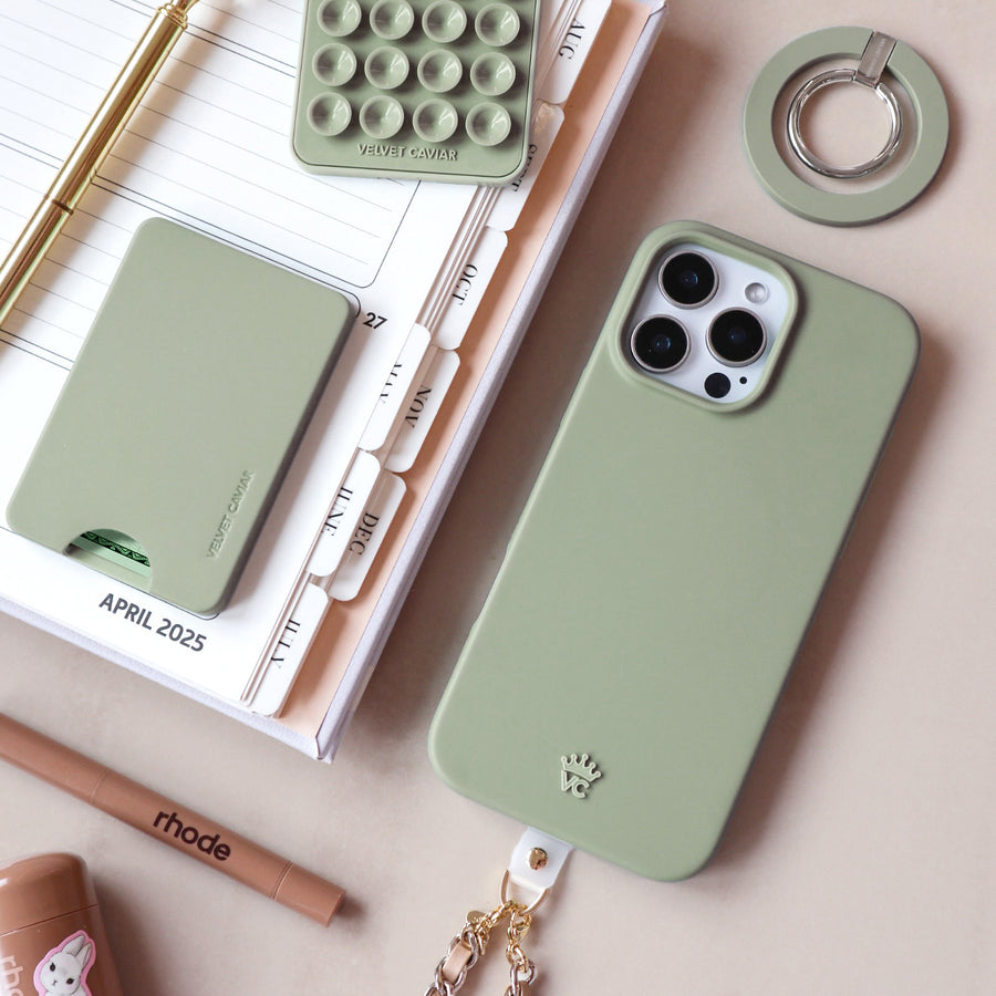Smoky Sage iPhone Case lifestyle