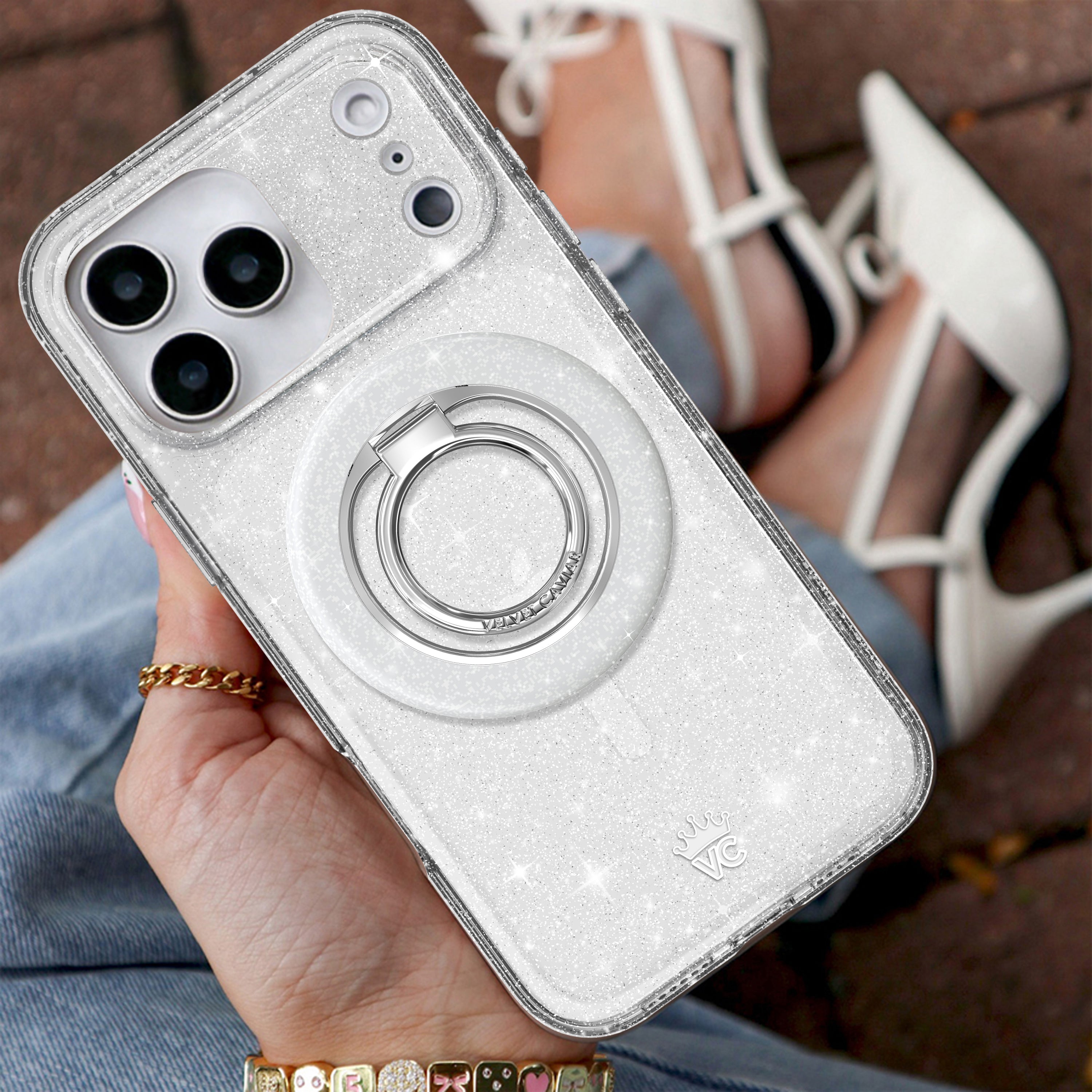 Stardust Glitter MagSafe Grip Ring - Thumbnail 4