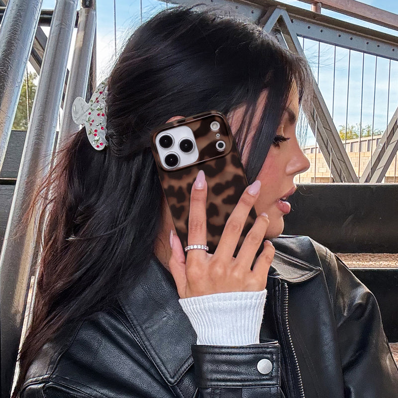 It Girl Leopard iPhone Case