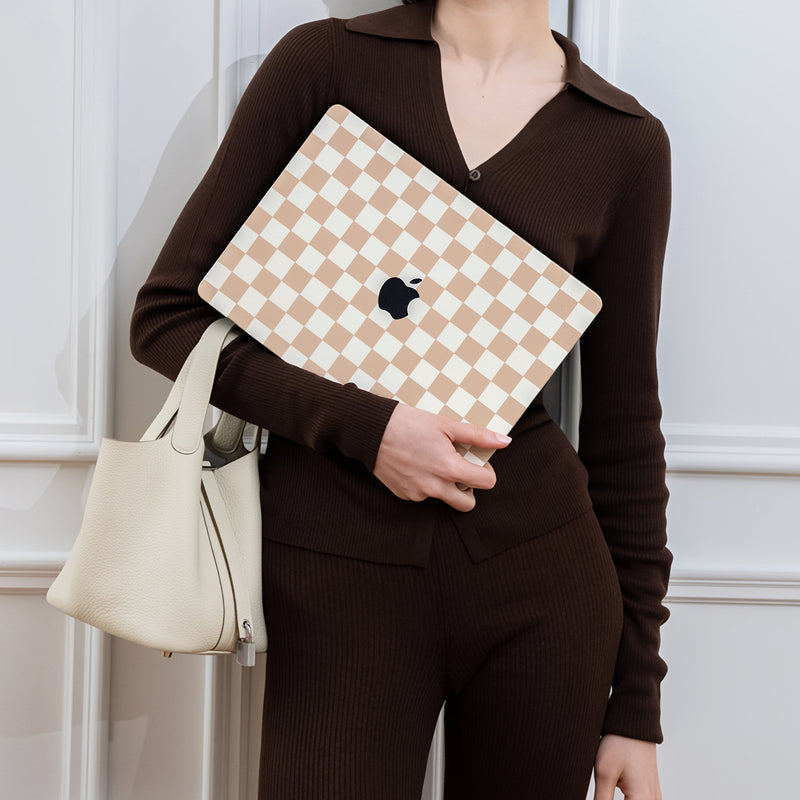 Nude Vibe Check MacBook Case