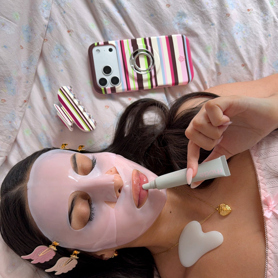 Sweet Treat Stripes iPhone Case lifestyle