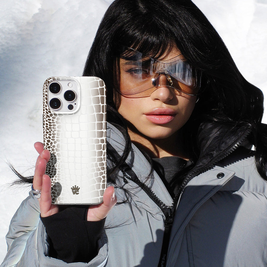 Himalayan Croc iPhone Case lifestyle