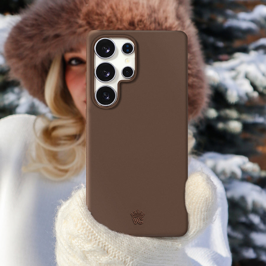 Espresso Brown Samsung Case lifestyle