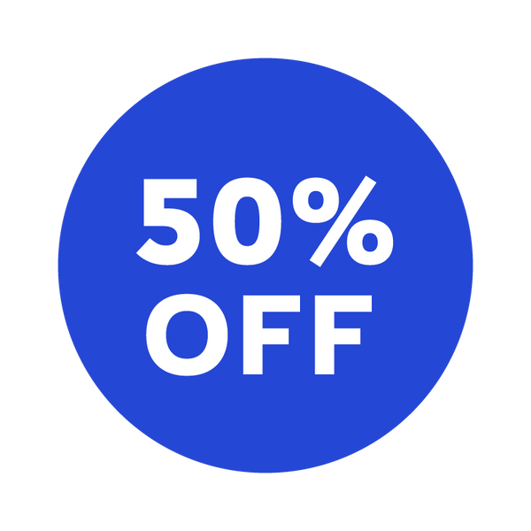 50% Off