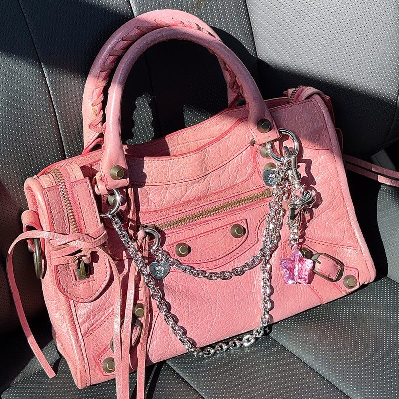 Small Silver Bag Chain