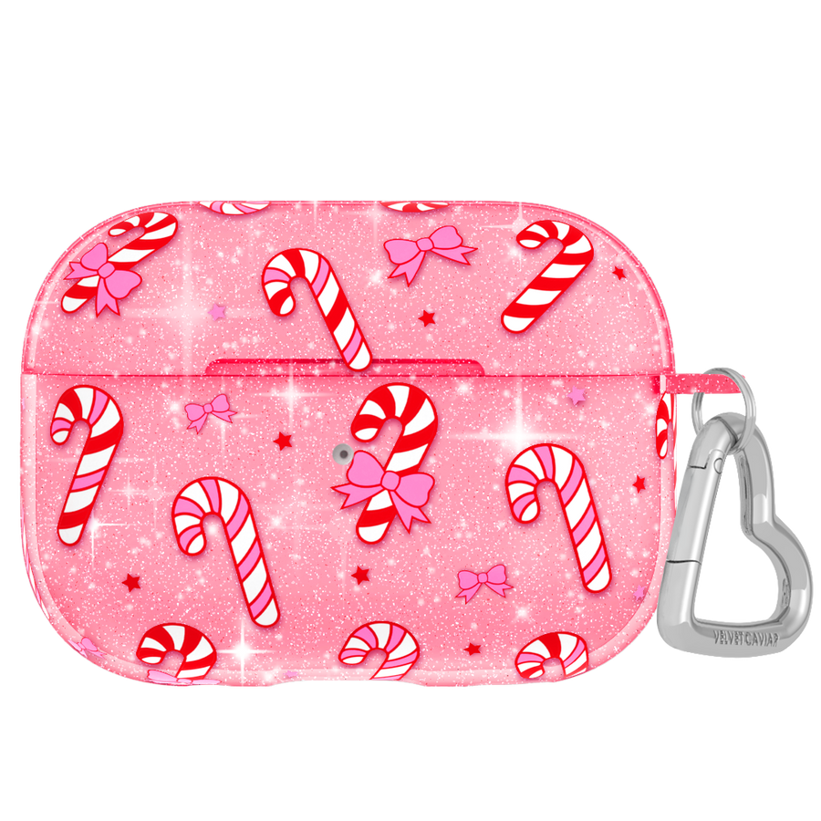 Pink Peppermint Princess AirPod Case