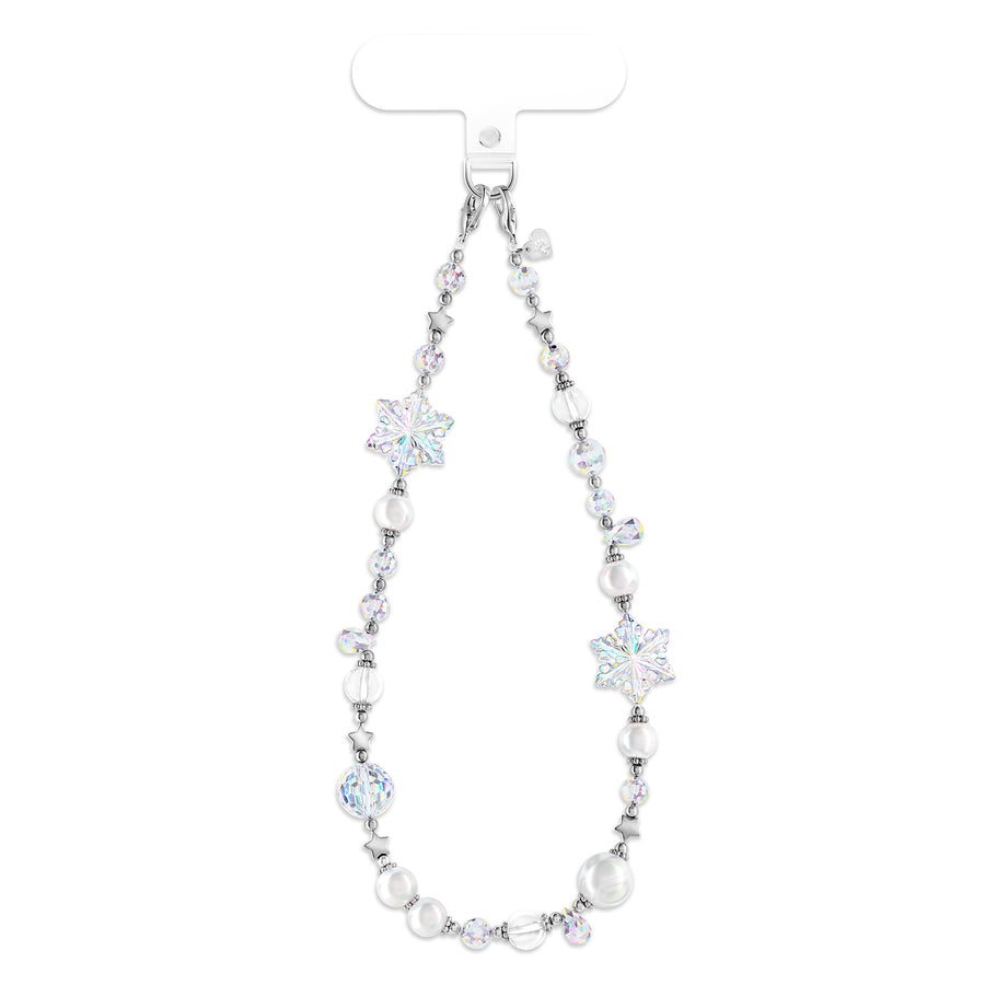 Aurora Snowflake Phone Charm