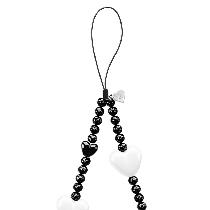 驚きの安さ Black Charm Heart White & ジャケット・アウター