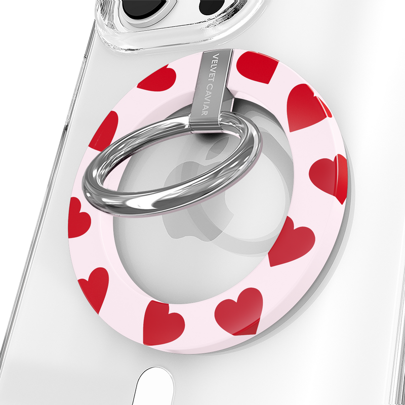 Red Heart MagSafe Grip Ring