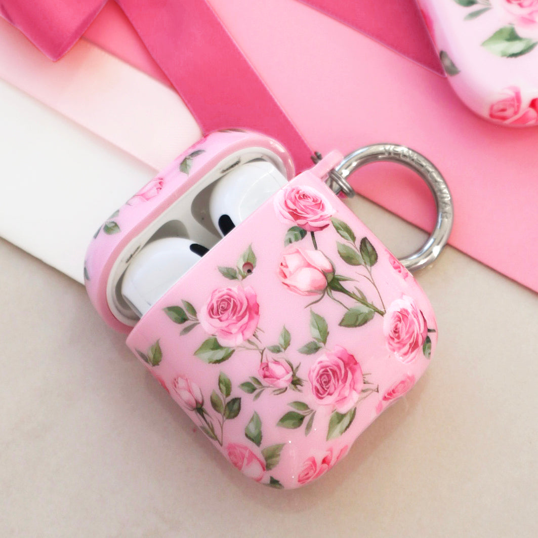 Baby Pink Roses AirPod Case - Thumbnail 3