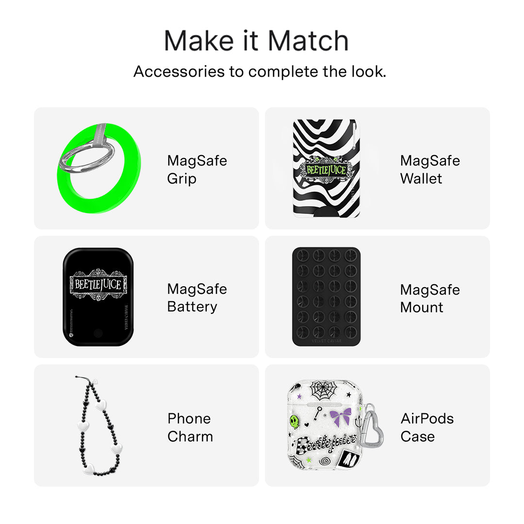 Beetlejuice Ghost with the Most iPhone Case