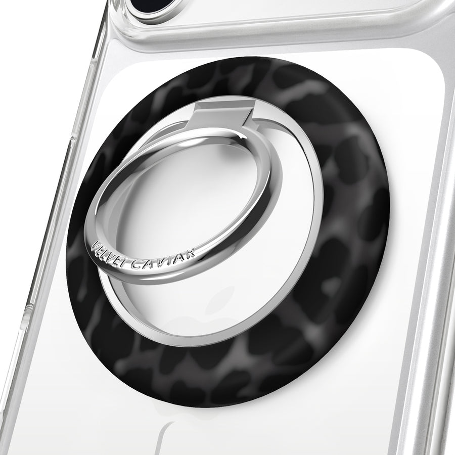 It Girl Black Leopard MagSafe Grip Ring
