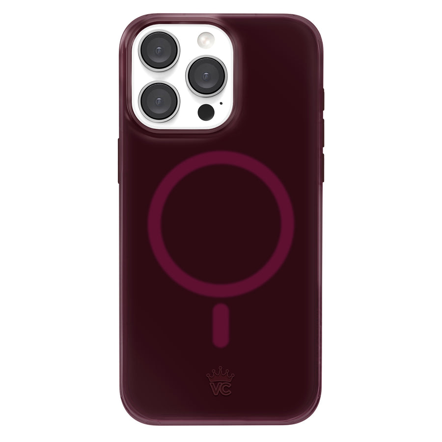Burgundy 1990 Jelly iPhone Case