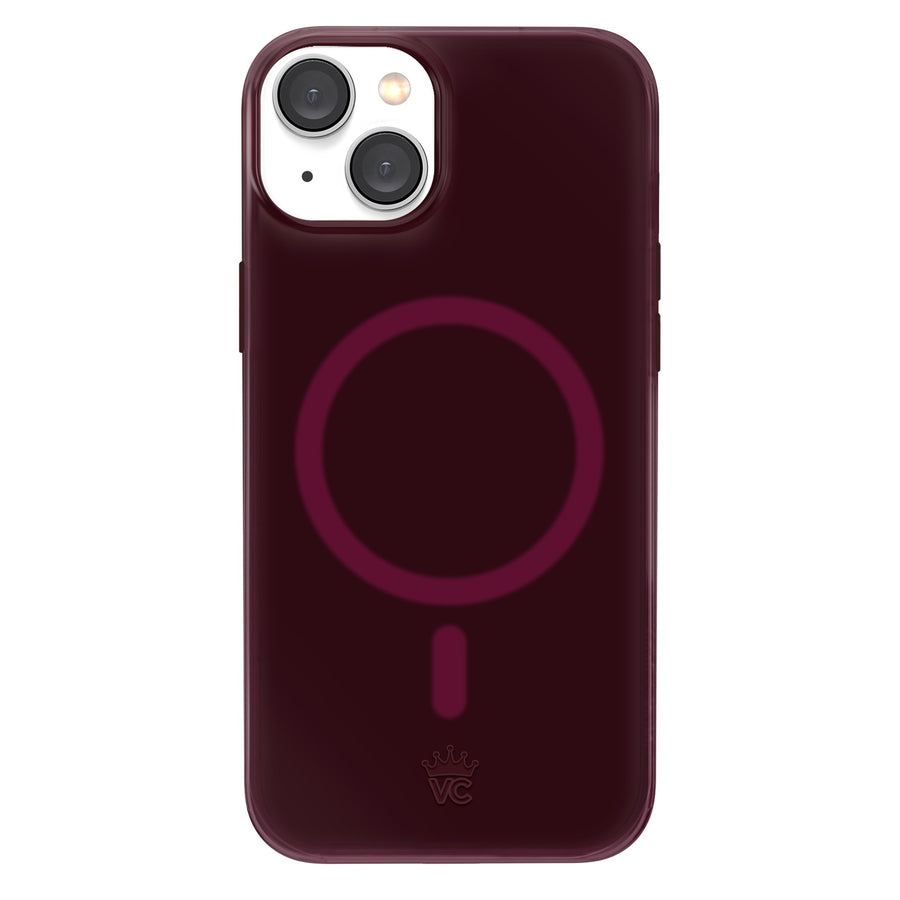 Burgundy 1990 Jelly iPhone Case