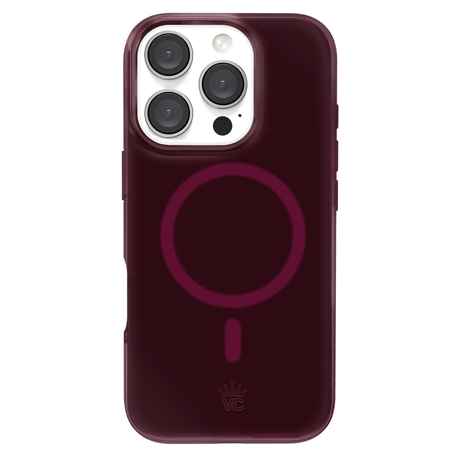 Burgundy 1990 Jelly iPhone Case