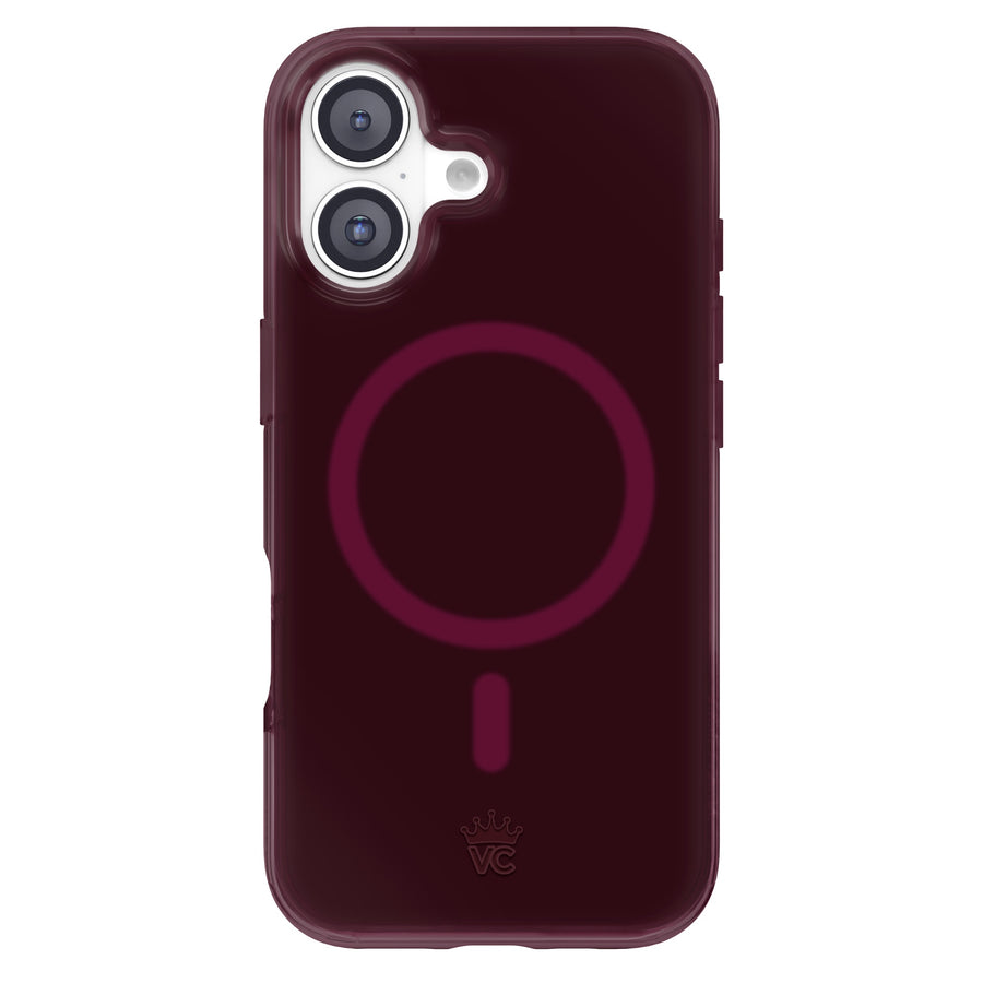 Burgundy 1990 Jelly iPhone Case
