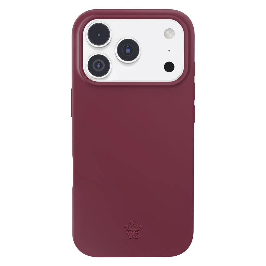 Burgundy 1990 iPhone Case