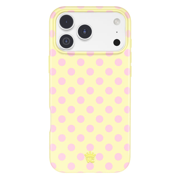 Buttercream Polka Dot iPhone Case