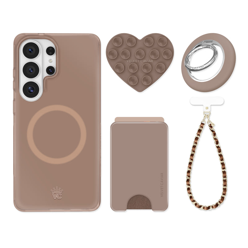 Cashmere Taupe Jelly Samsung Bundle Set