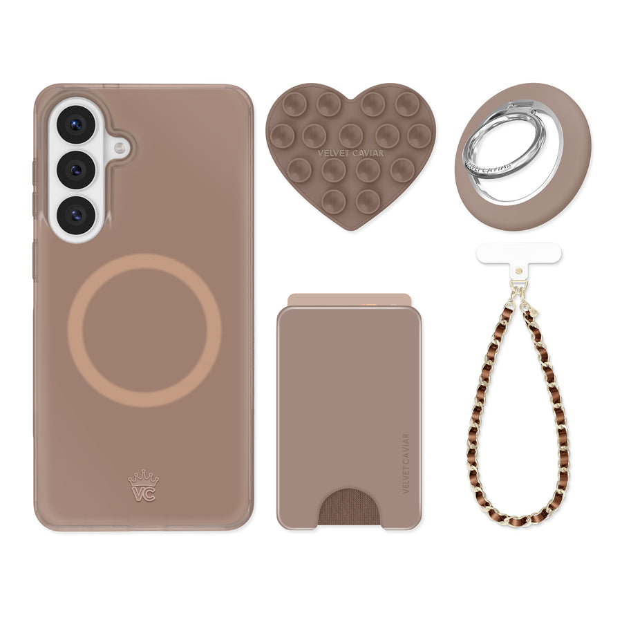 Cashmere Taupe Jelly Samsung Bundle Set