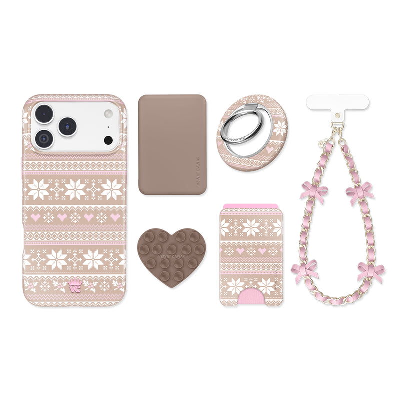 Chai Latte Sweater iPhone Bundle