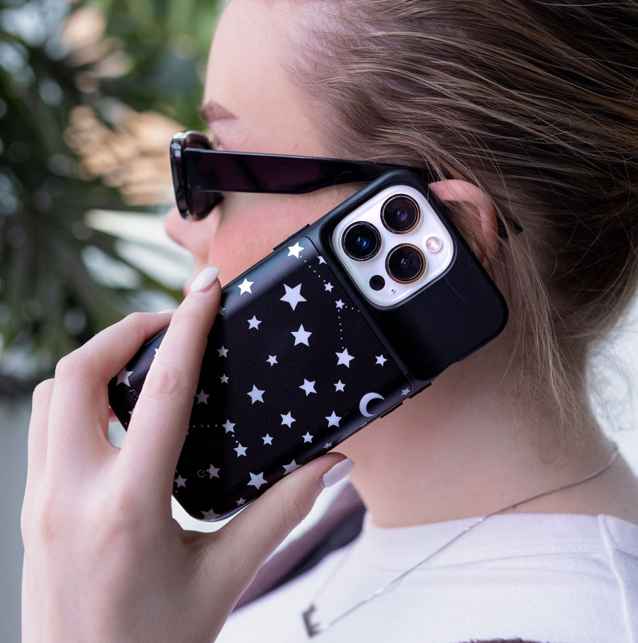 Stars & Moon iPhone Charging Case lifestyle
