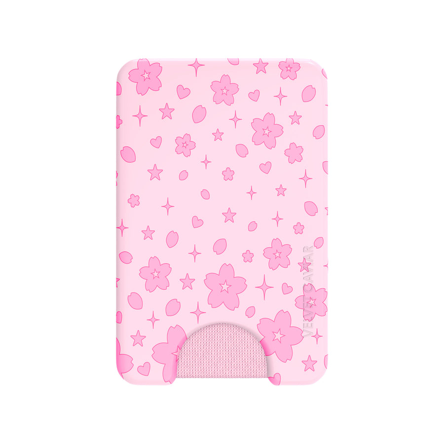Pink Cherry Blossom MagSafe Wallet