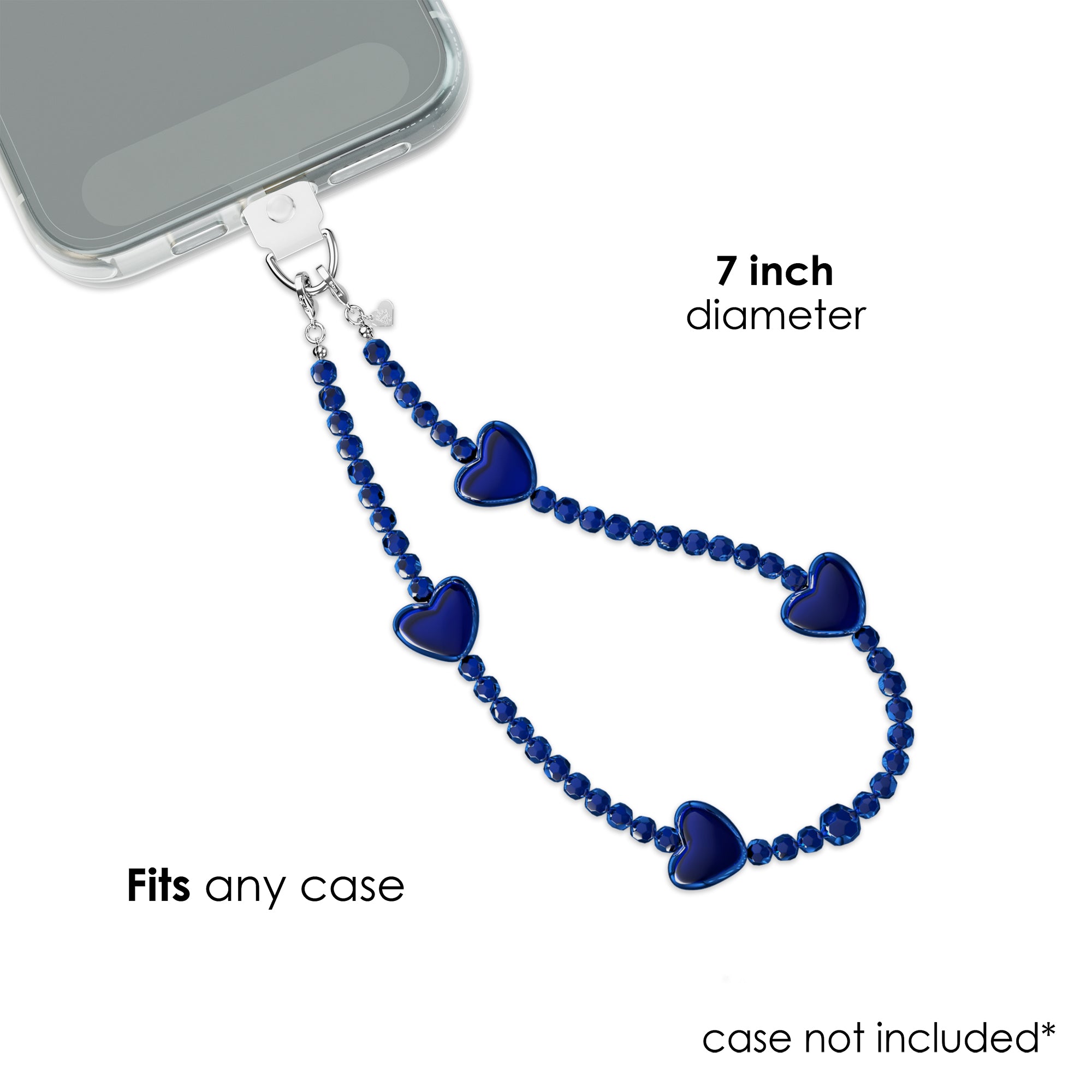 VELVET CAVIAR Heart Phone Charm