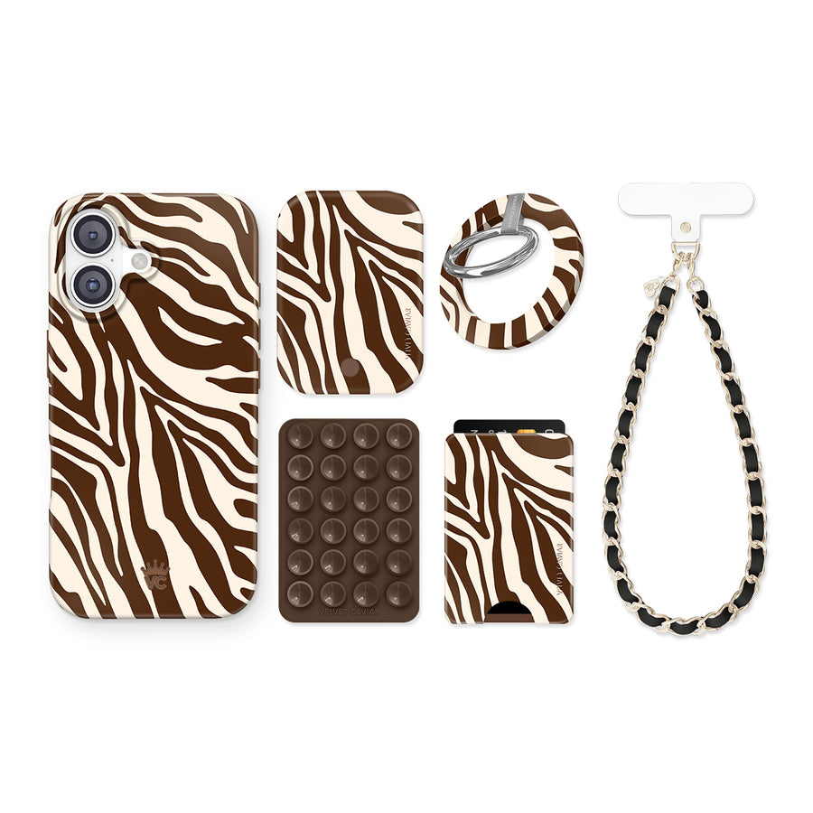 Coco Zebra iPhone Bundle Set