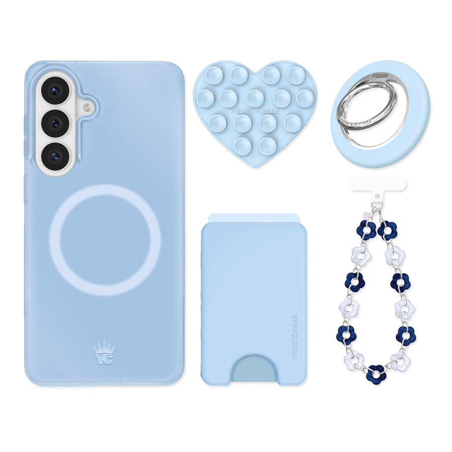 Glacier Blue Jelly Samsung Bundle Set