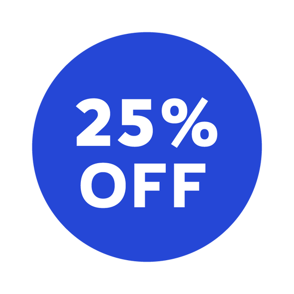 25% Off